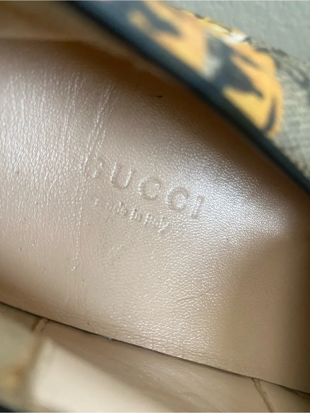 Gucci Dublin Bengal Tiger GG Supreme Slip-On Sneakers Size 8 (38)